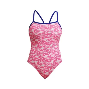 FUNKITA Strój kąpielowy damski jednoczęściowy SINGLE STRAP ONE PIECE beached bae - Stroje kąpielowe - miniaturka - grafika 3