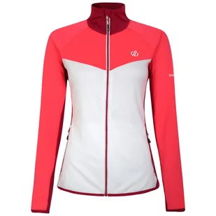 Bluza damska Dare 2b Ascending Core Str Rozmiar: XXXL / Kolor: biały/różówy - Bluzy sportowe damskie - miniaturka - grafika 1