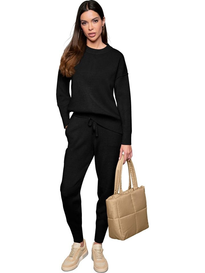 Heine Sweter w kolorze czarnym