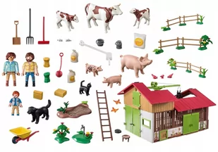 PLAYMOBIL DUŻE GOSPODARSTWO ROLNE 71304 - Klocki - miniaturka - grafika 1