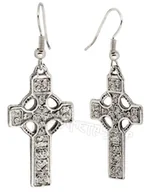 Kolczyki - kolczyki KRZYŻ - miniaturka - grafika 1