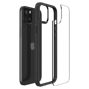 Etui do iPhone 15 Plus Spigen Ultra Hybrid Case obudowa plecki czarne Matte Black - Etui i futerały do telefonów - miniaturka - grafika 2