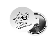 Korkociągi i otwieracze - Otwieracz do butelek na dzień dziadka - Mój dziadek jest silny - 1 szt. - miniaturka - grafika 1