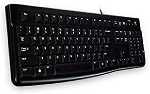 Logitech K120 EN/LT czarna 920-002526 - Klawiatury - miniaturka - grafika 1
