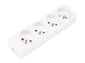 Wtyczki i adaptery - 98-101# Gniazdo gn-470 pr 4gn. z uziemieniem - miniaturka - grafika 1