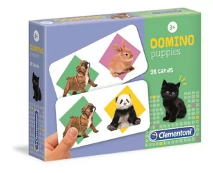 Clementoni Domino Puppies - Gry planszowe - miniaturka - grafika 1