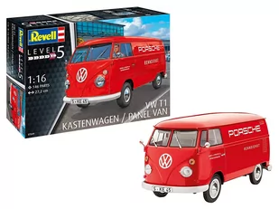 Revell 07049 14 zestaw do montażu modelu VW T1 wózek skrzynkowy w skali 1:16, Level 5 - Modele do sklejania - miniaturka - grafika 1