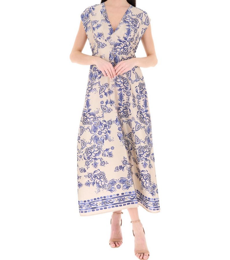 Sukienka unisex liu jo con stampa a foulard altro