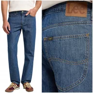 Spodnie męskie - Lee WEST Skater luźne proste cienkie spodnie jeansowe bez streczu W33 L32 - miniaturka - grafika 1