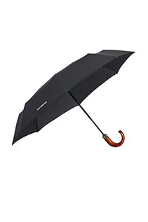 Parasole - Samsonite Wood Classic S - 3-rzędowy parasol samochodowy Open Close Crook, 33 cm - grafika 1