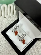 Spinki do mankietów i krawatów - SPINKI DO MANKIETÓW koszuli poroża prezent dla myśliwych - miniaturka - grafika 1