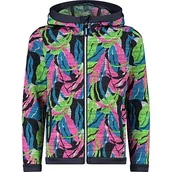 Kurtki i płaszcze dla dziewczynek - CMP - Kid G Jacket Fix Hood, Girl, Purple Fluo, 152 - miniaturka - grafika 1