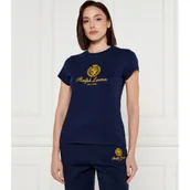 Koszulki i topy damskie - POLO RALPH LAUREN T-shirt Print Shop | Regular Fit - miniaturka - grafika 1