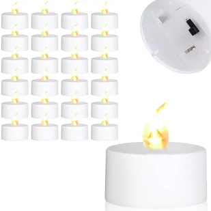 Świeca LED Heckermann AG10 24szt - Świece - miniaturka - grafika 1