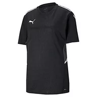 Koszulki męskie - PUMA PUMA Męska koszulka piłkarska z motywem drużyny Puma Czarny XL 704386 - miniaturka - grafika 1