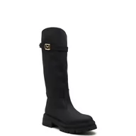 Kozaki damskie - Marella Oficerki PARTY | z dodatkiem skóry - miniaturka - grafika 1