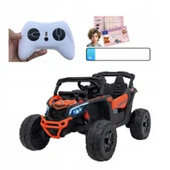 Pojazdy elektryczne dla dzieci - Auto Na Akumulator Buggy Can-am MAVERICK 4x200W 24V DK-CA003 PRAWKO TABLICE - miniaturka - grafika 1