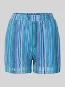 Spódnice - Spódnica mini o rozkloszowanym kroju ze wzorem na całej powierzchni model ‘DEMI’ - miniaturka - grafika 1