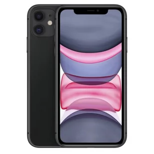 Apple iPhone 11 4GB/64GB Dual Sim Czarny MHDA3PM/A - Telefony komórkowe - miniaturka - grafika 1