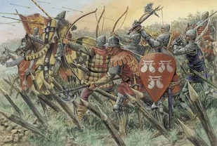 Italeri, Figurka kolekcjonerska, British Warriors 100 Years War - Modele do sklejania - miniaturka - grafika 1