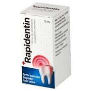 Leki przeciwbólowe - Rapidentin 1ml/ml płyn stomatologiczny 5ml - miniaturka - grafika 1