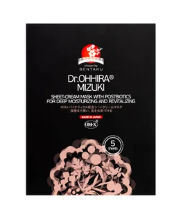 Dr. Ohhira Mizuki Maska w płachcie Krem z postbiotykami, 5 Sztuk - Maseczki do twarzy - miniaturka - grafika 1