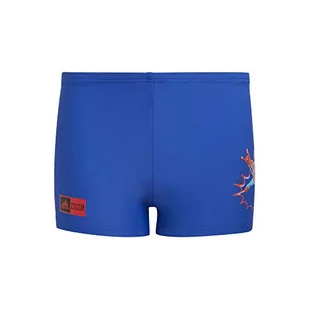 adidas Majtki do pływania uniseks dla niemowląt Marvel wielokolorowa Azures/Rojint 98 - Kąpielówki dla chłopców - miniaturka - grafika 1