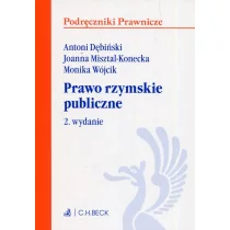 Dębiński Antoni, Misztal-Konecka Joanna, Wójcik Mo Prawo rzymskie publiczne - mamy na stanie, wyślemy natychmiast - Książki o kulturze i sztuce - miniaturka - grafika 1