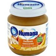 Humana 100% ORGANIC Deserek owocowy - 125g