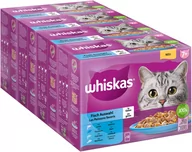 Mokra karma dla kotów - Megapakiet Whiskas Senior 7+ saszetki, 48 x 85 g - 7+ Wybór dań rybnych w galarecie - miniaturka - grafika 1