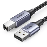 Kable USB - Ugreen kabel USB Typ B do drukarki (męski) - USB 2.0 (męski) 480 Mbps 5 m czarny (US369 90560) - miniaturka - grafika 1
