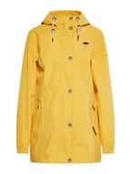 Kurtki i kamizelki sportowe damskie - Schmuddelwedda Kurtka przeciwdeszczowa w kolorze żółtym - miniaturka - grafika 1