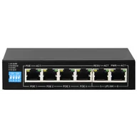 Akcesoria do domofonów i wideodomofonów - Nice Switch PoE 4-portowy do systemu BLUE - miniaturka - grafika 1