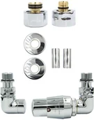 Zawory i kraniki - Varioterm Zawór termostatyczny trójosiowy Vision All in One - chrom alu-pex - PEX 16 mm prawy AVIGS0202CFK/P(Pex) - miniaturka - grafika 1