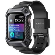 Akcesoria do smartwatchy - Supcase UNICORN BEETLE PRO Apple WATCH 4 / 5 / 6 / 7 / SE (44 / 45 MM) BLACK - miniaturka - grafika 1