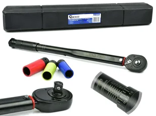 Geko Klucz dynamometryczny 1/2" 28-210nm G10068 - Klucze i nasadki - miniaturka - grafika 1