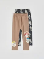 Spodenki dla niemowląt - Reserved - Legginsy Psi Patrol 2 pack - granatowy - miniaturka - grafika 1