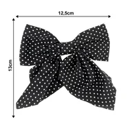 Ozdoby do włosów - SPINKA DO WŁOSÓW kokardka do włosów elegancka modna klasyczna na klamerce - miniaturka - grafika 1