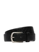 Paski - Calvin Klein Pasek Casual Pin Buckle Aop 32Mm Fixed LV04D7074G Czarny - miniaturka - grafika 1