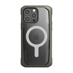 Raptic X-Doria Secure Case etui iPhone 14 Pro Max z MagSafe pancerny pokrowiec zielony - Etui i futerały do telefonów - miniaturka - grafika 1