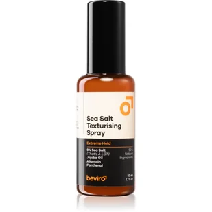 Beviro Beviro Słony teksturujący lakier do włosów Sea Sól w sprayu teksturującym Extreme Hold Objętość 50 ml) - Kosmetyki do stylizacji włosów - miniaturka - grafika 1