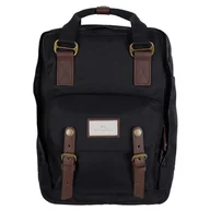 Plecaki - Plecak Doughnut Macaroon D010-0003 - czarny - miniaturka - grafika 1