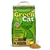 Żwirek dla kotów - GreenCat t Żwirek Kukurydziany Dla Kota 12L - miniaturka - grafika 1