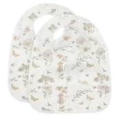 Śliniaki i fartuszki - Jollein 2 śliniaki wodoodporne z kieszonką Myszki DREAMY MOUSE - miniaturka - grafika 1