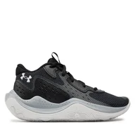 Koszykówka - Buty do koszykówki Under Armour Ua Gs Jet '23 3026635-004 Czarny - miniaturka - grafika 1