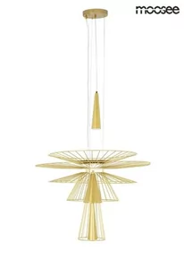 Lampa wisząca MOOSEE SESTO złota - Lampy sufitowe - miniaturka - grafika 1