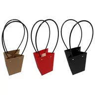 Opakowania i torebki na prezenty - Torebka na kwiatki doniczkowe 17x20x11cm MIX - Ziemia Obiecana - miniaturka - grafika 1