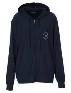 Emporio Armani Damska kurtka polarowa z wiskozy na całej długości (2 sztuki), morski, L - Kurtki damskie - miniaturka - grafika 1