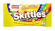 Cukierki - SKITTLES DRAŻE SMOOTHIES 38G ŻÓŁTE - miniaturka - grafika 1