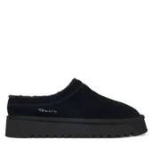 Klapki i japonki damskie - Klapki Tamaris 1-27300-45 Czarny - miniaturka - grafika 1